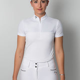 Brave Pants Warden White Short Sleeve Show Shirt - BRAVE PANTS USA - Equiluxe Tack