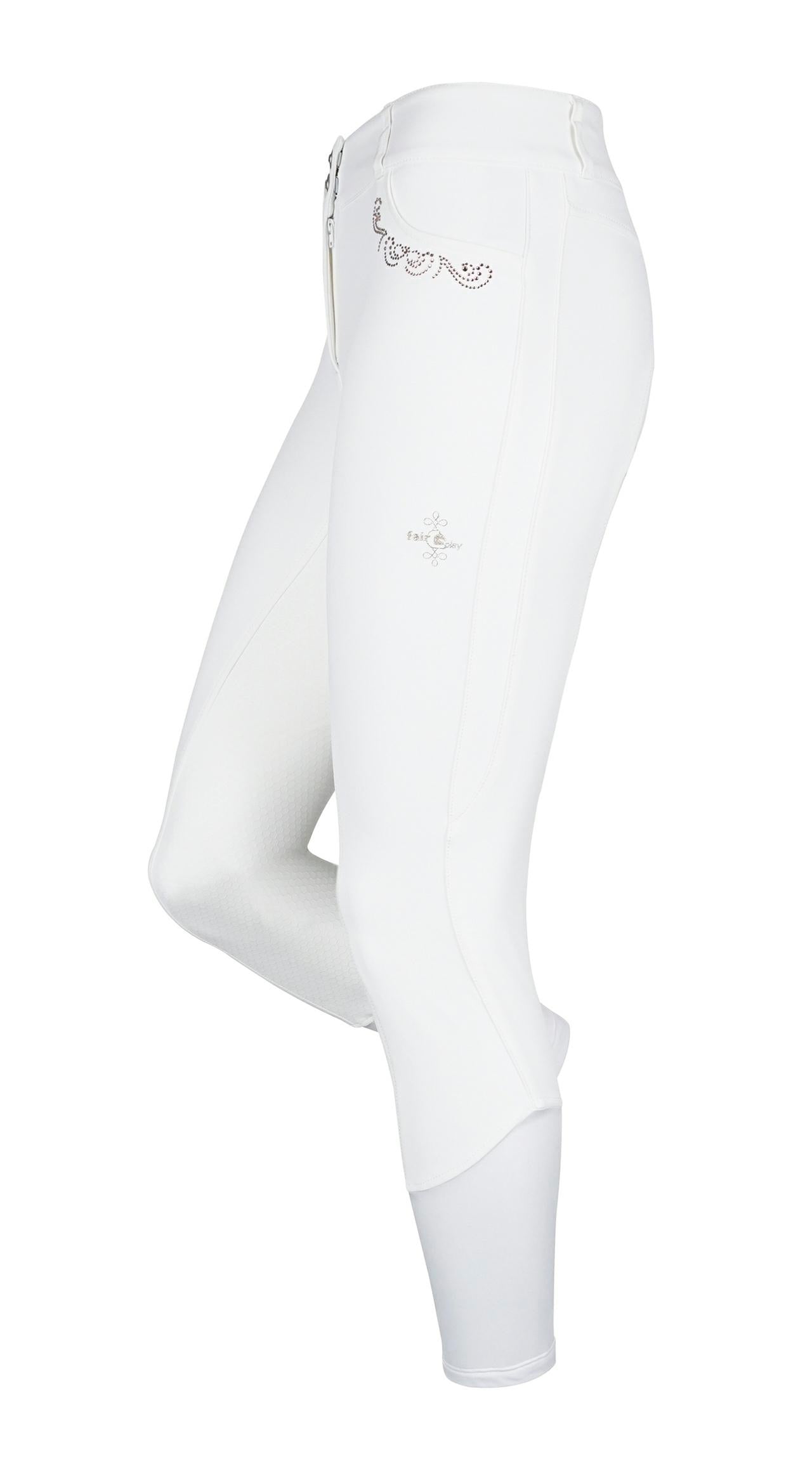 Breeches FP DAISY CHIC ROSEGOLD white 46 - Equiluxe Tack - Equiluxe Tack