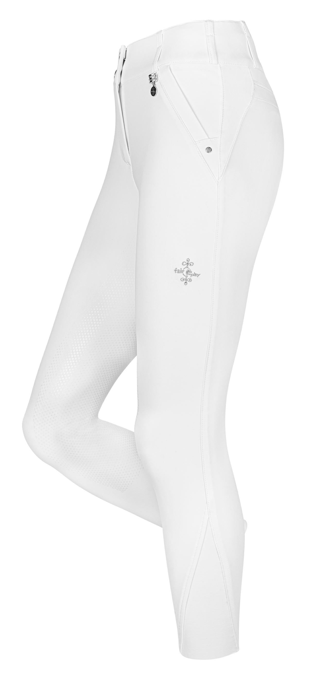 Breeches FP JASMINE white 46 - Equiluxe Tack - Equiluxe Tack