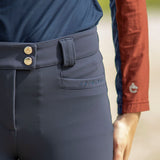 CRINIERE Juliette High Compression Breeches | Steel Blue