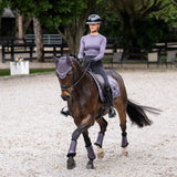 Equestrian Stockholm Dressage Saddle Pad Dark Violet