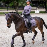 Equestrian Stockholm Dressage Saddle Pad Dark Violet