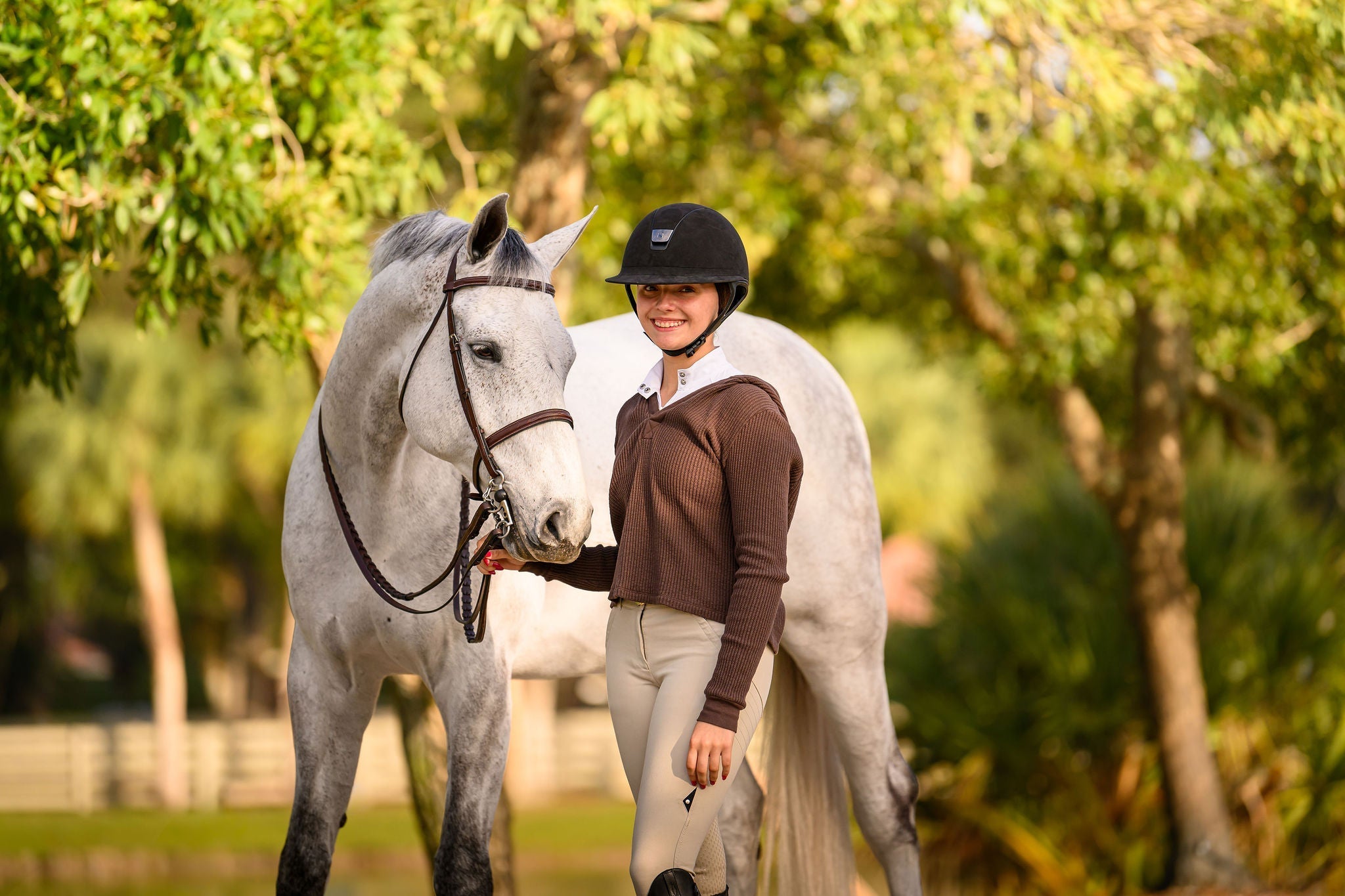 Cali Waffle Hoodie - Euphoric Equestrian - Equiluxe Tack