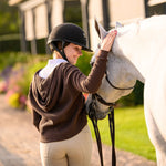 Cali Waffle Hoodie - Euphoric Equestrian - Equiluxe Tack