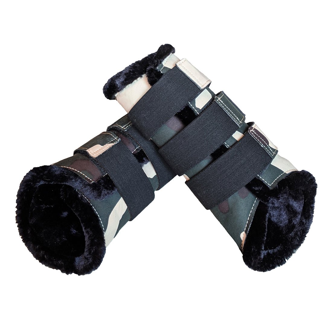 Camouflage Brushing Boots - Equestroom - Equiluxe Tack