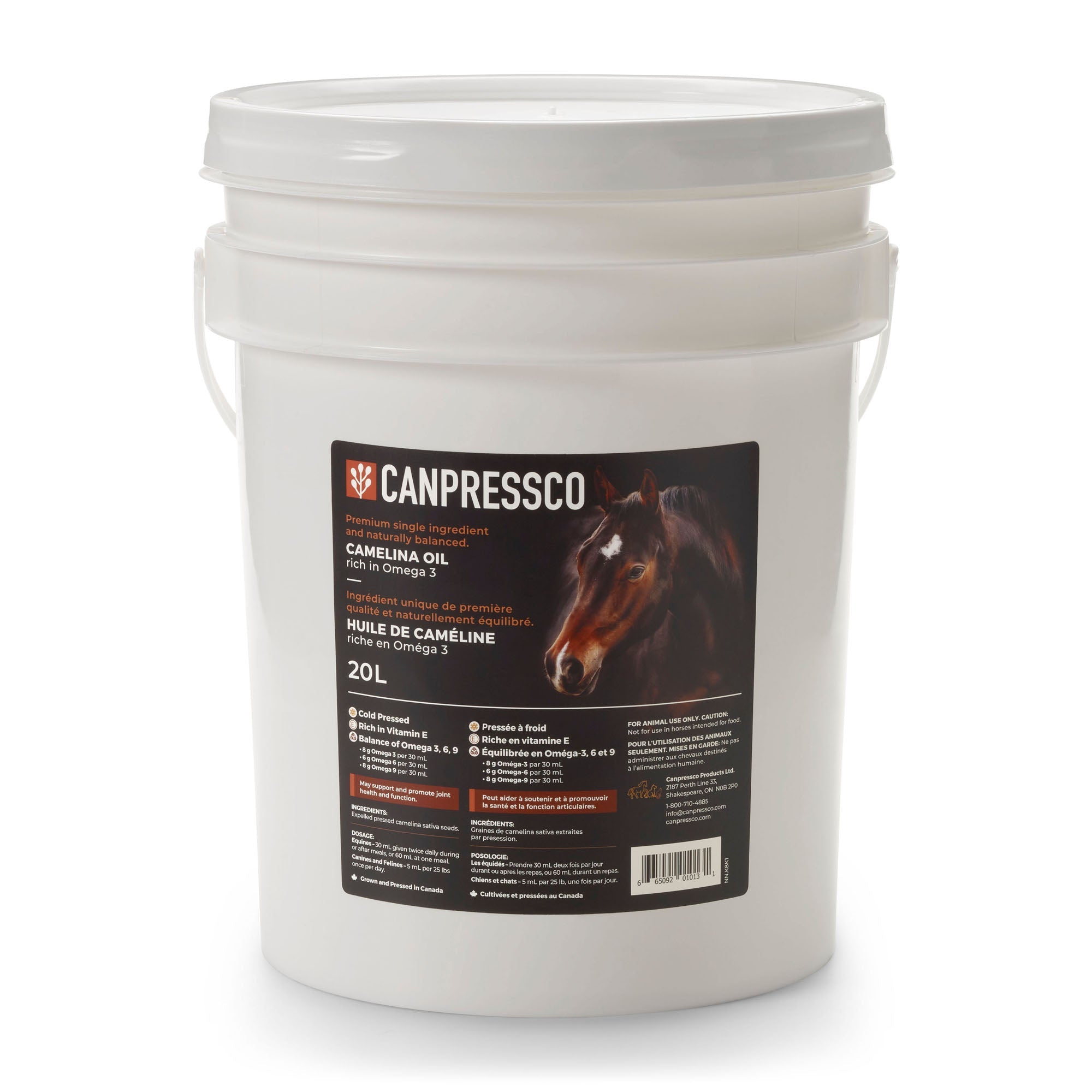 Canpressco Camelina Oil for Horses - Canpressco - Equiluxe Tack