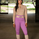 Canter Culture Athletic Breech - Dusty Lavender - Canter Culture Riding Apparel - Equiluxe Tack