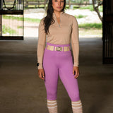 Canter Culture Athletic Breech - Dusty Lavender - Canter Culture Riding Apparel - Equiluxe Tack