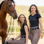 Canter Culture Athletic Breech - English Houndstooth - Canter Culture Riding Apparel - Equiluxe Tack