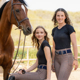 Canter Culture Athletic Breech - English Houndstooth - Canter Culture Riding Apparel - Equiluxe Tack