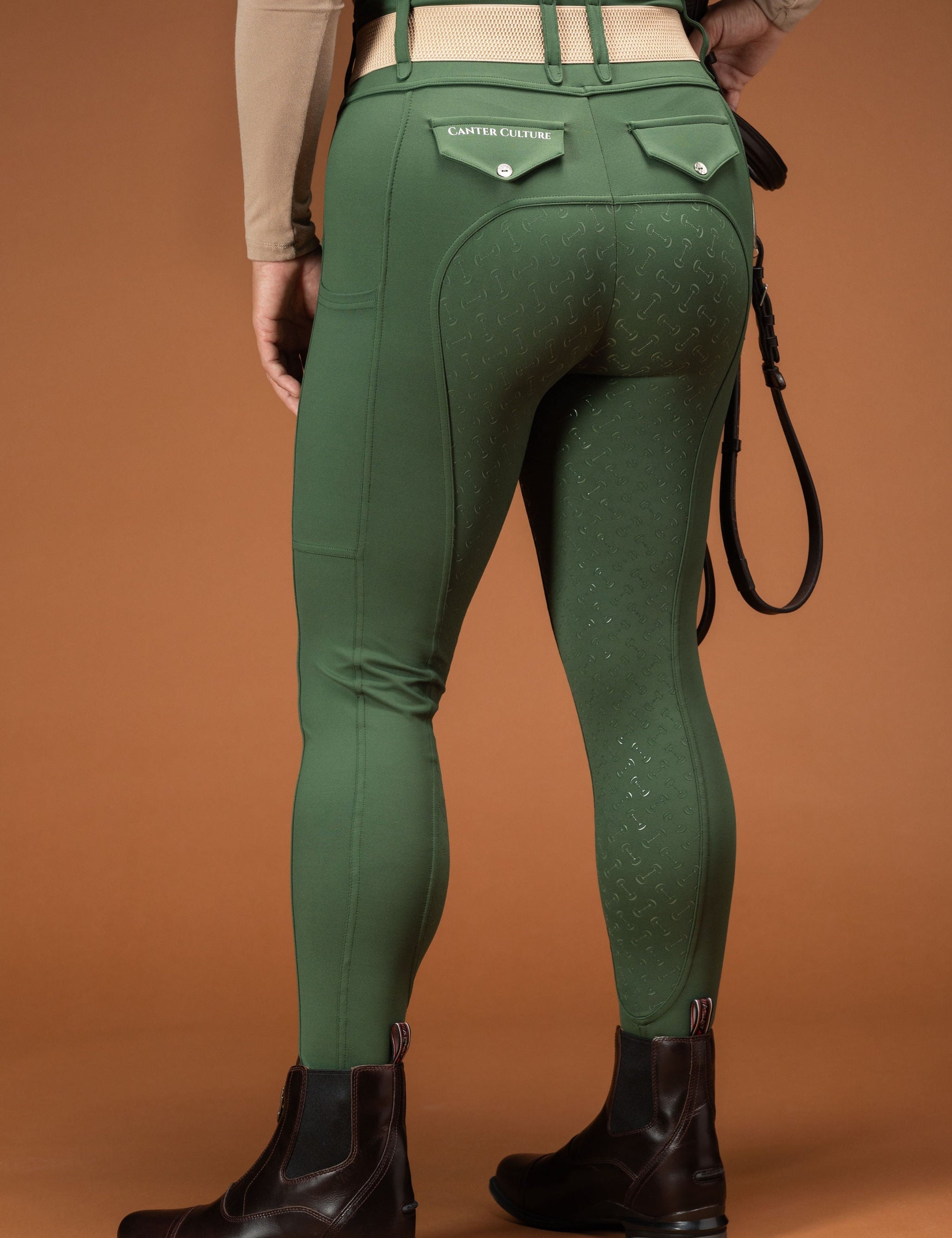 Canter Culture Athletic Breech - Evergreen - Canter Culture Riding Apparel - Equiluxe Tack