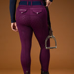 Canter Culture Athletic Breech - Purple Rein - Canter Culture Riding Apparel - Equiluxe Tack