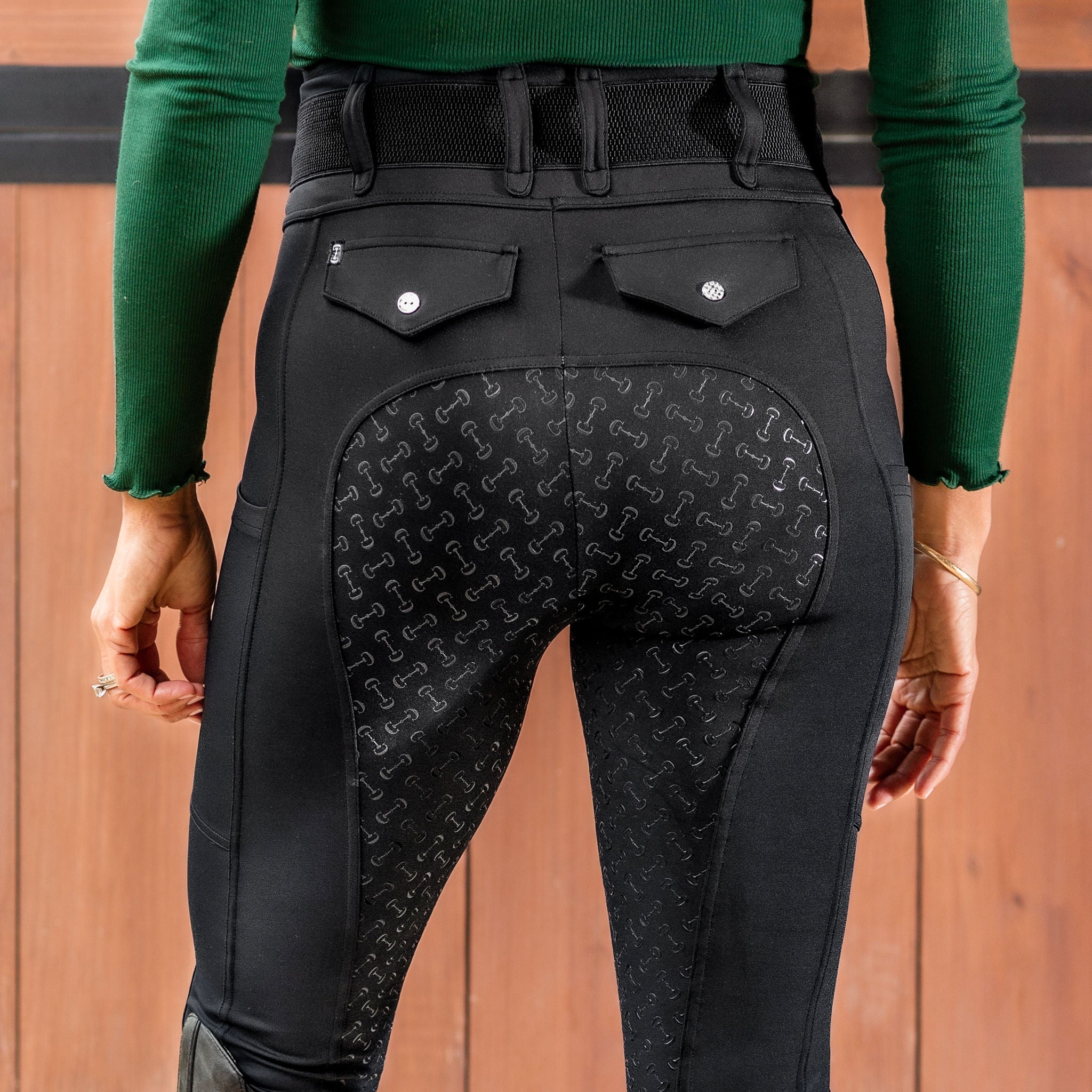 Canter Culture Athletic Breeches - Black Beauty - Canter Culture Riding Apparel - Equiluxe Tack