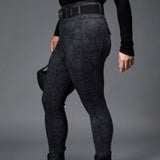 Canter Culture Athletic Breeches - Black Damask - Canter Culture Riding Apparel - Equiluxe Tack