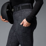 Canter Culture Athletic Breeches - Black Damask - Canter Culture Riding Apparel - Equiluxe Tack