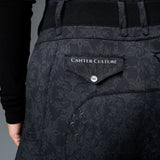 Canter Culture Athletic Breeches - Black Damask - Canter Culture Riding Apparel - Equiluxe Tack