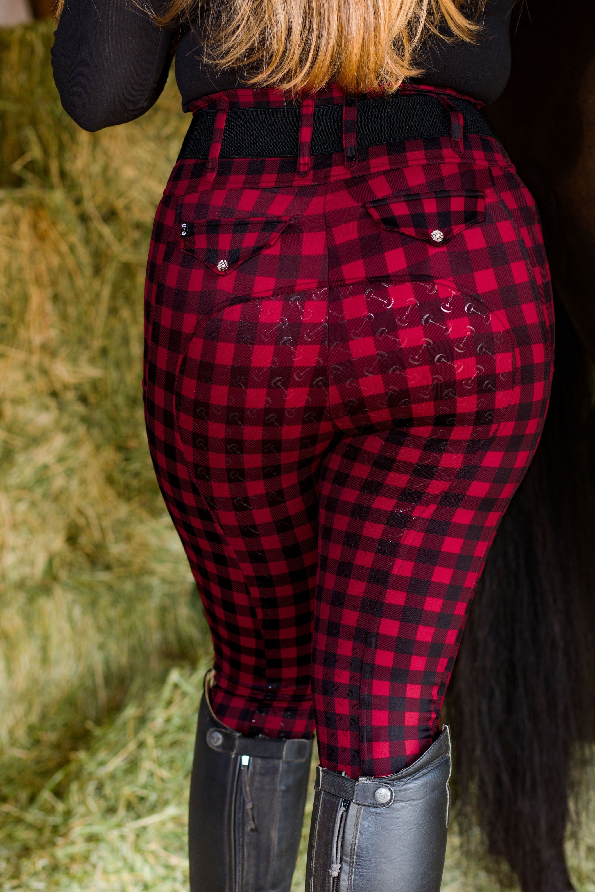 Canter Culture Athletic Breeches - Buffalo Plaid - Canter Culture Riding Apparel - Equiluxe Tack