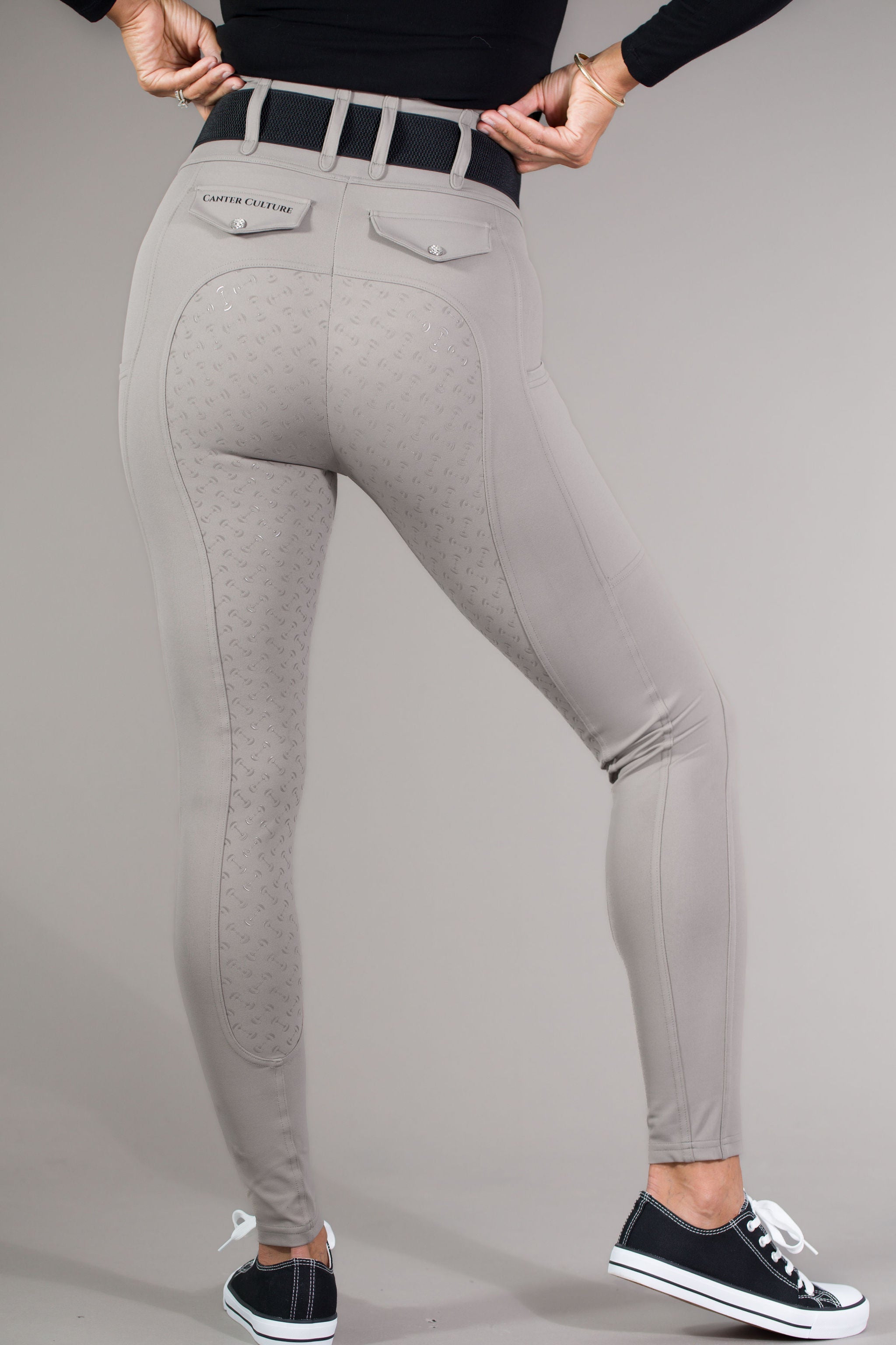 Canter Culture Athletic Breeches - Driftwood - Canter Culture Riding Apparel - Equiluxe Tack