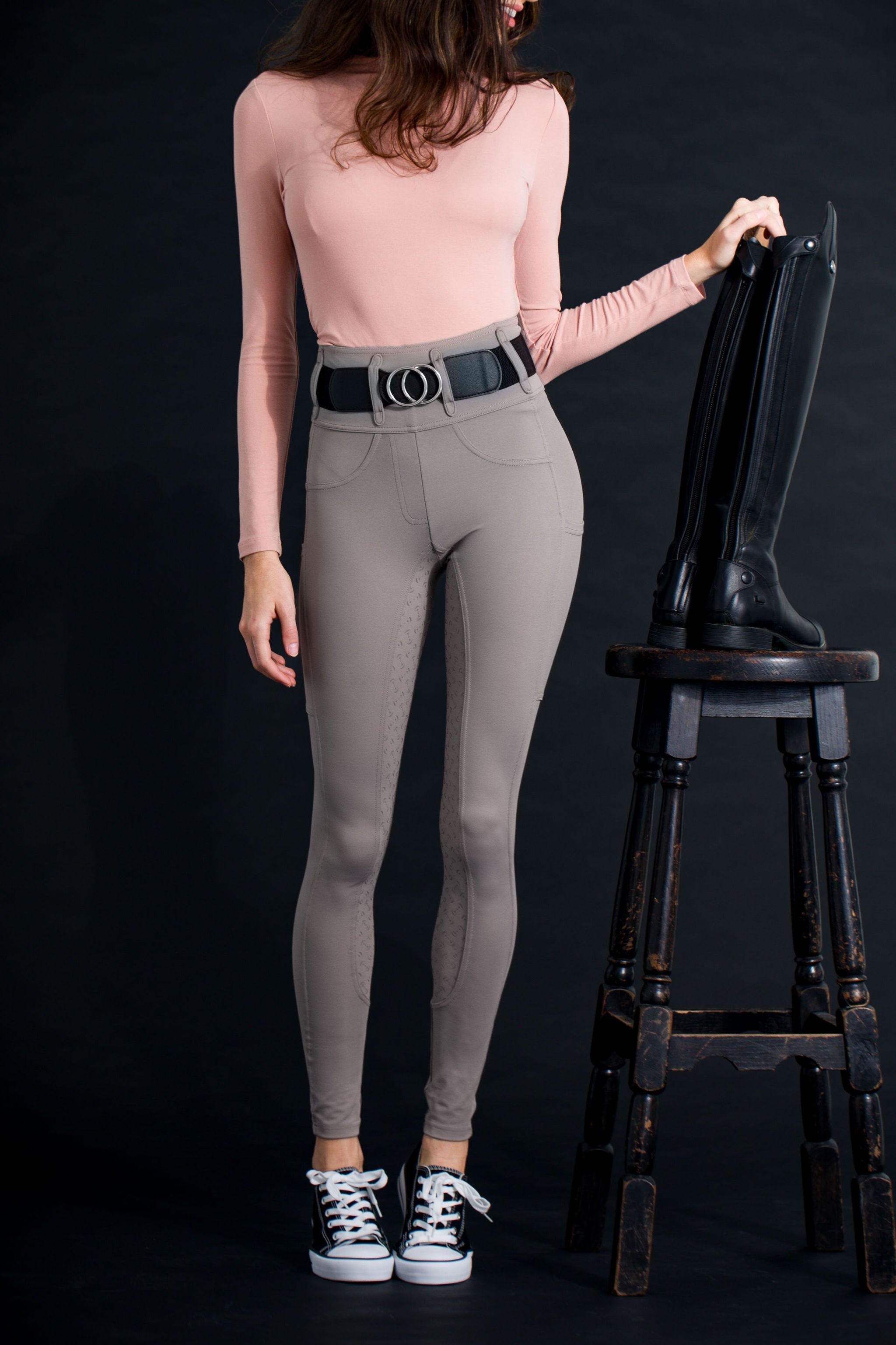 Canter Culture Athletic Breeches - Driftwood - Canter Culture Riding Apparel - Equiluxe Tack