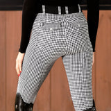 Canter Culture Athletic Breeches - Houndstooth - Canter Culture Riding Apparel - Equiluxe Tack