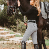 Canter Culture Athletic Breeches - Houndstooth - Canter Culture Riding Apparel - Equiluxe Tack