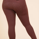 Canter Culture Athletic Breeches - Leather Brown - Canter Culture Riding Apparel - Equiluxe Tack