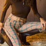 Canter Culture Athletic Breeches - London Plaid - Canter Culture Riding Apparel - Equiluxe Tack