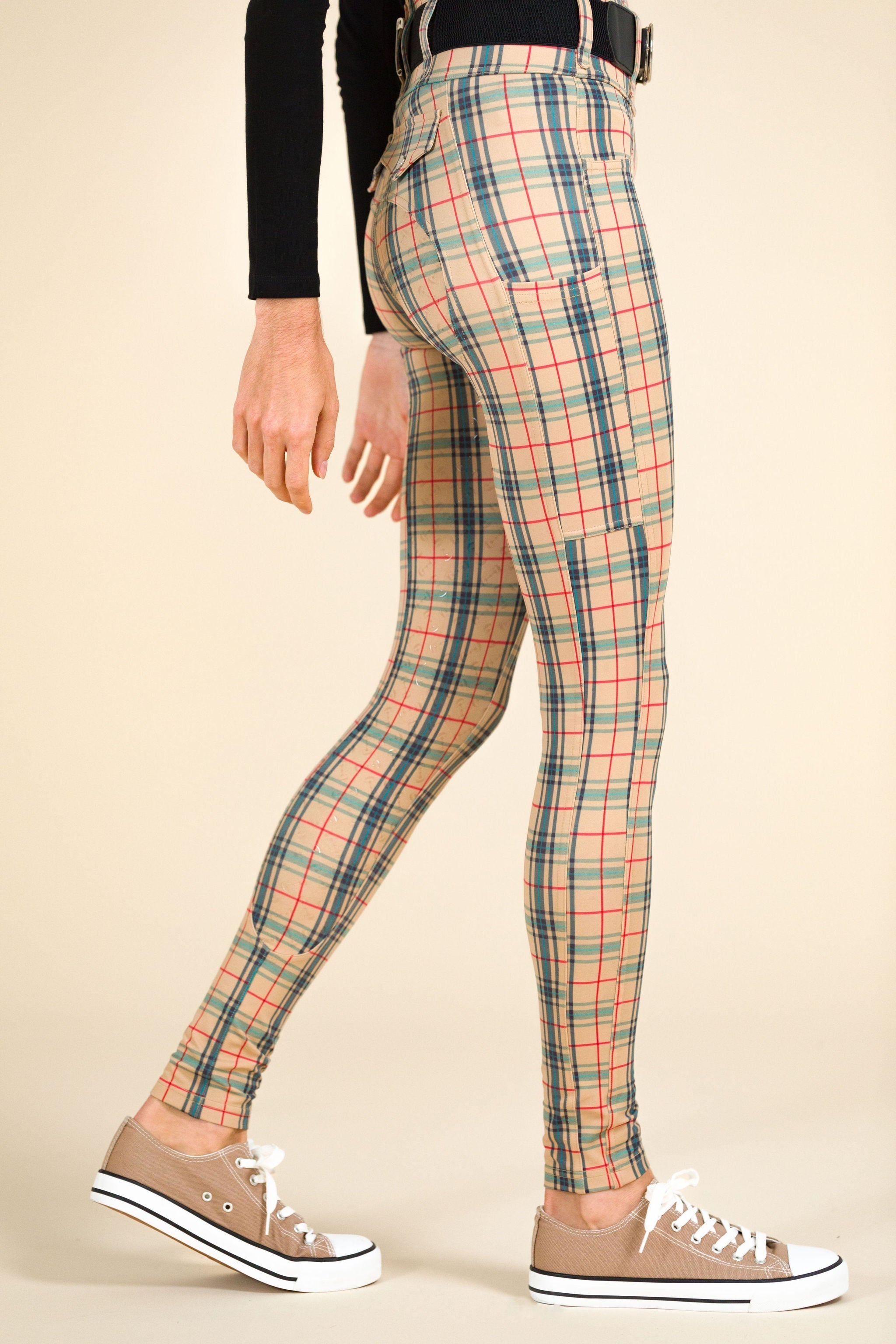 Canter Culture Athletic Breeches - London Plaid - Canter Culture Riding Apparel - Equiluxe Tack