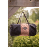 Pénélope Canvas Bowl Bag Large Model - Pink & Black
