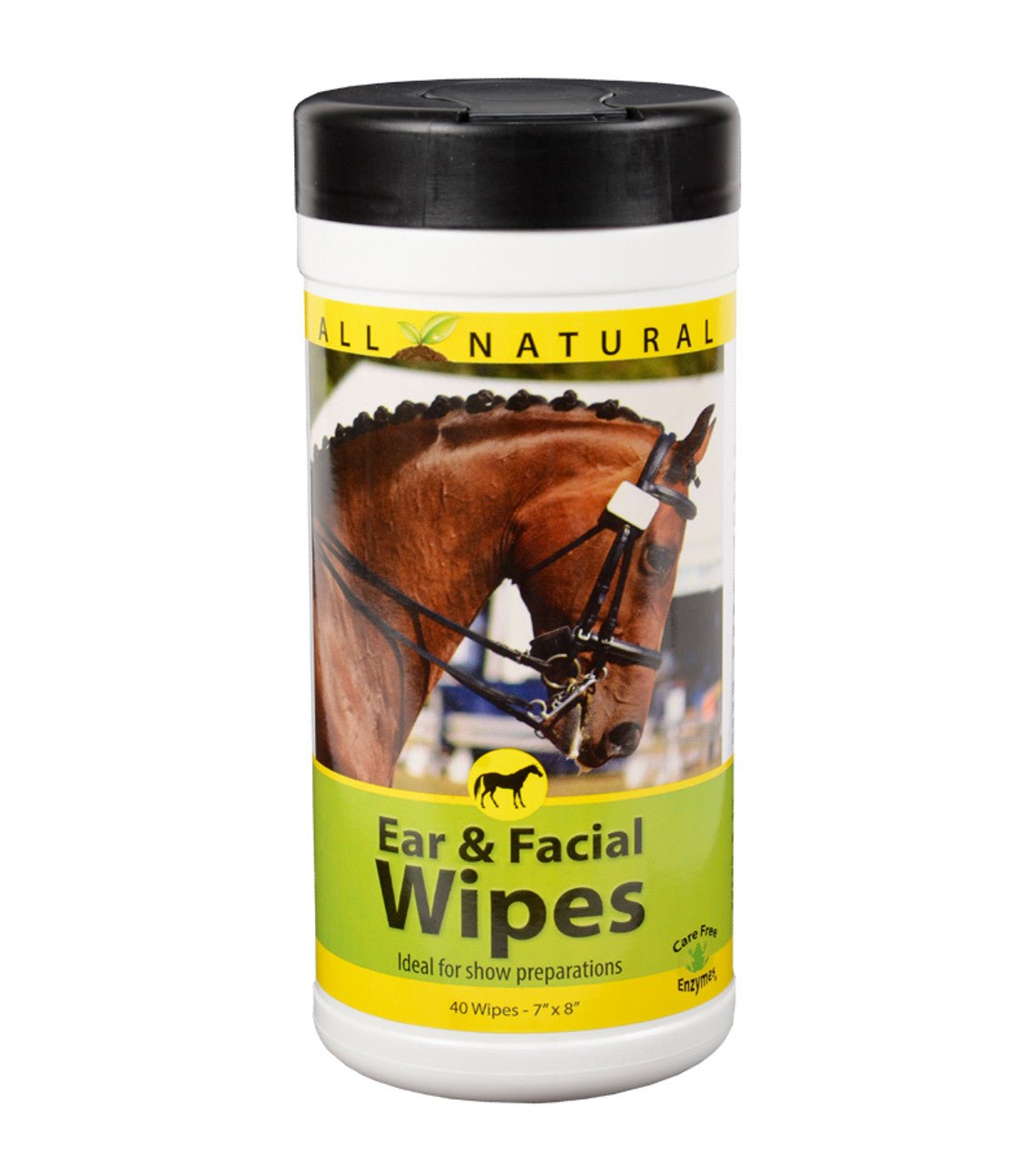 Carefree Enzymes® Horse Ear & Facial Wipes - Carefree Enzymes® - Equiluxe Tack