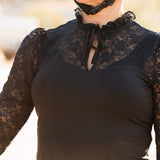 Cavaliere Couture The Ophelia Lace Sunshirt - Equiluxe Tack - Equiluxe Tack