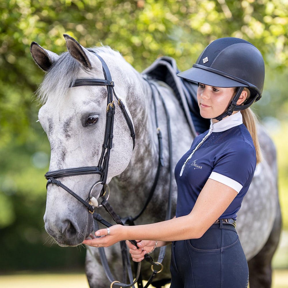 Charles Owen SP8 Plus Wide Brim Riding Helmet - Charles Owen - Equiluxe Tack