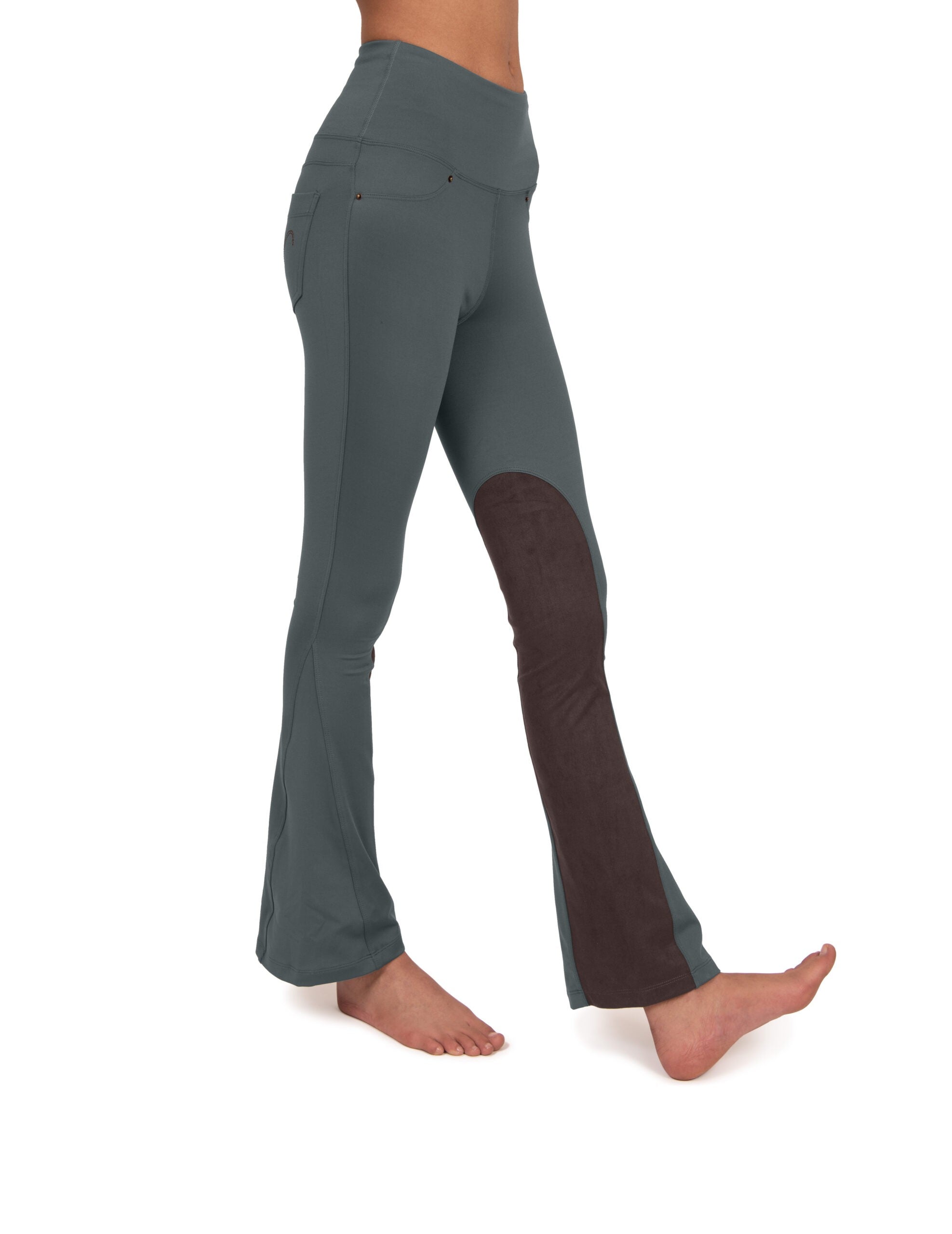 Chestnut Bay Bootcut Tights - Chestnut Bay - Equiluxe Tack