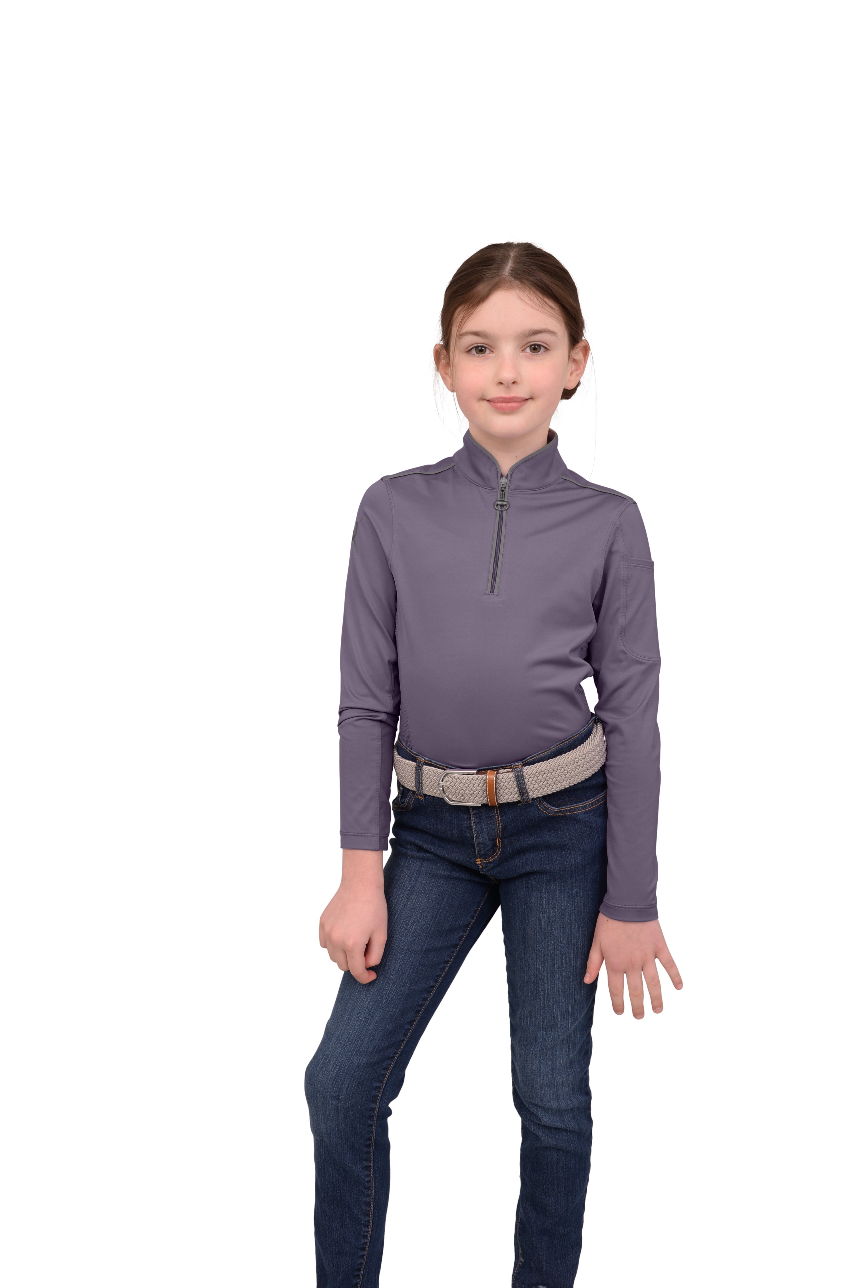 Chestnut Bay Performance Rider SkyCool® Youth Shirt - Chestnut Bay - Equiluxe Tack