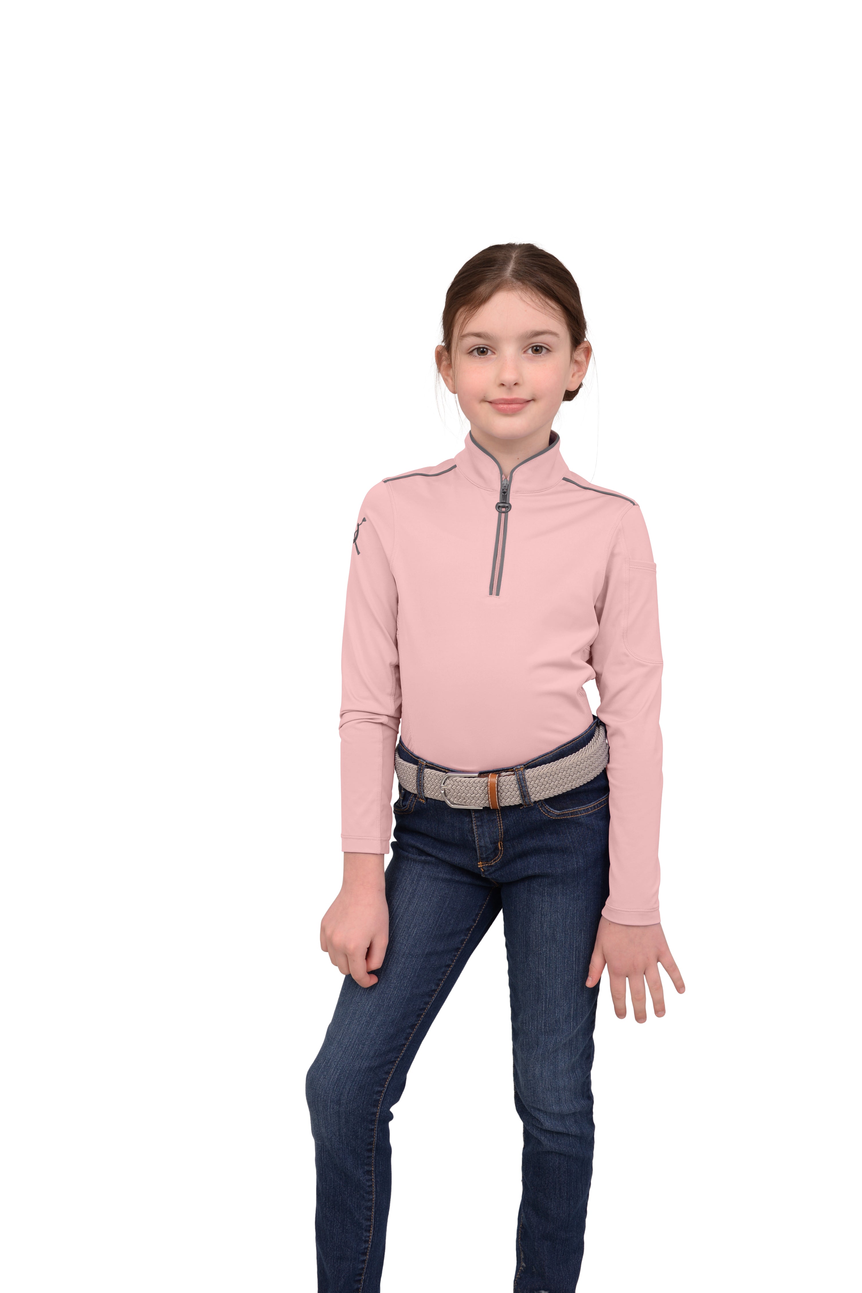 Chestnut Bay Performance Rider SkyCool® Youth Shirt - Chestnut Bay - Equiluxe Tack