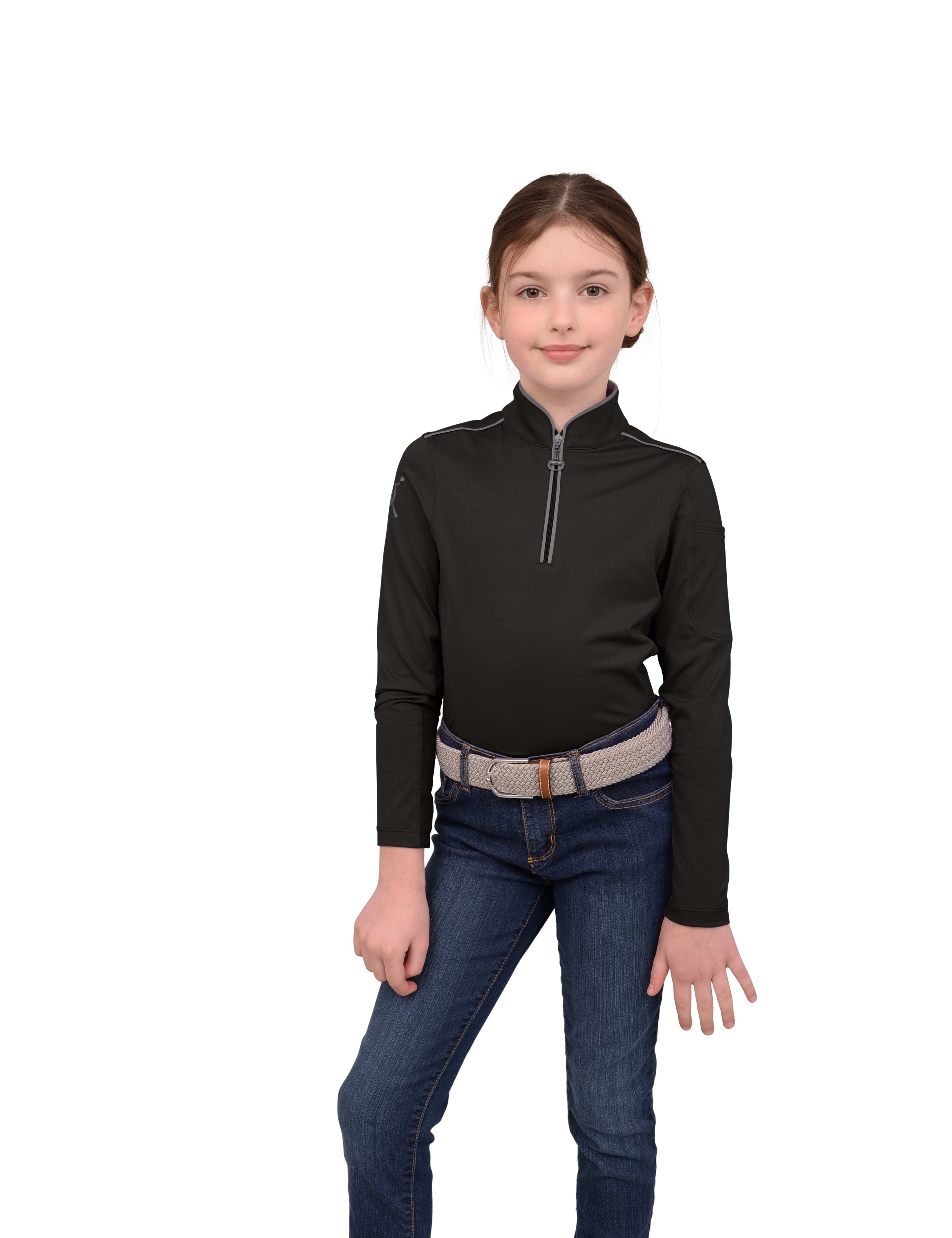 Chestnut Bay Performance Rider SkyCool® Youth Shirt - Chestnut Bay - Equiluxe Tack