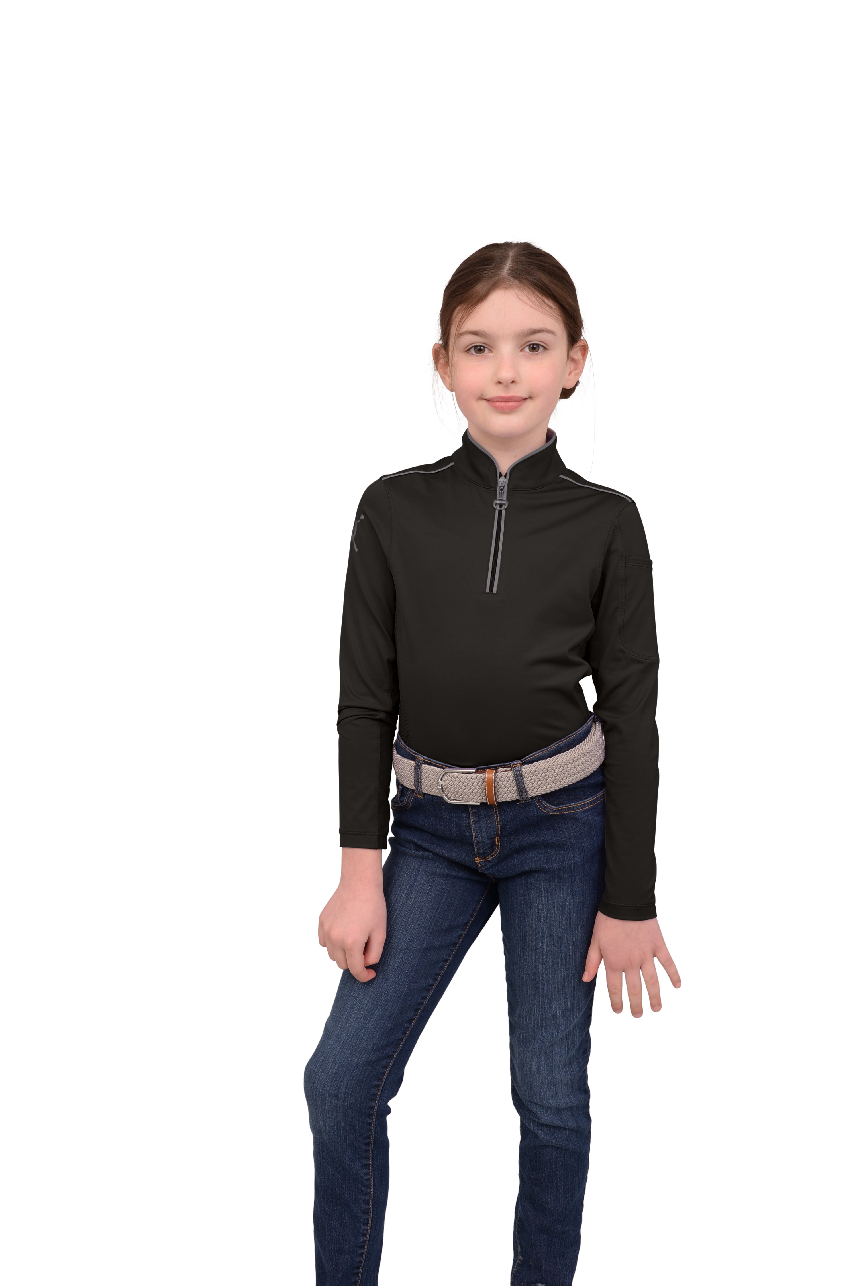 Chestnut Bay Performance Rider SkyCool® Youth Shirt - Chestnut Bay - Equiluxe Tack