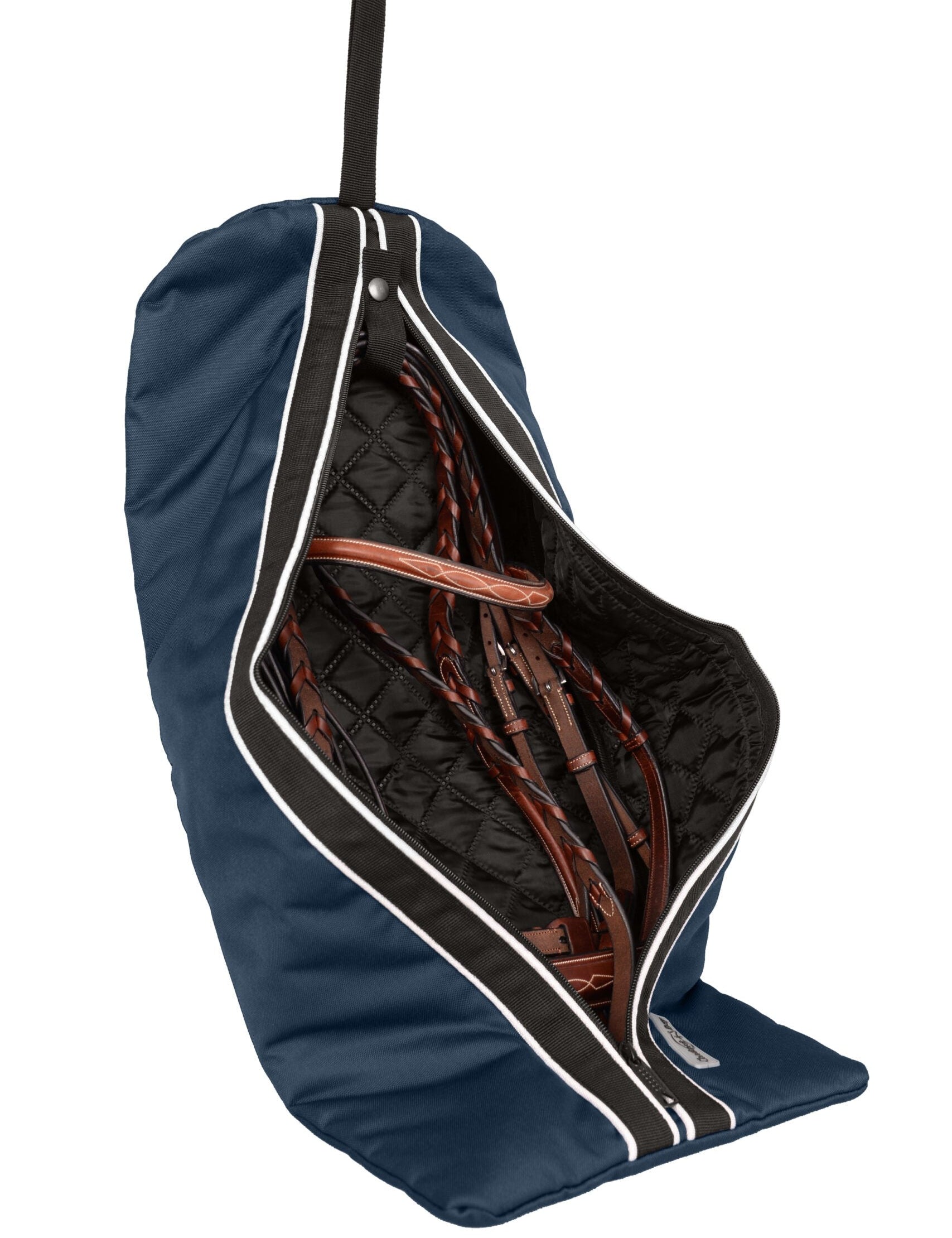 Chestnut Bay Quilted Lined Bridle Bag - Chestnut Bay - Equiluxe Tack