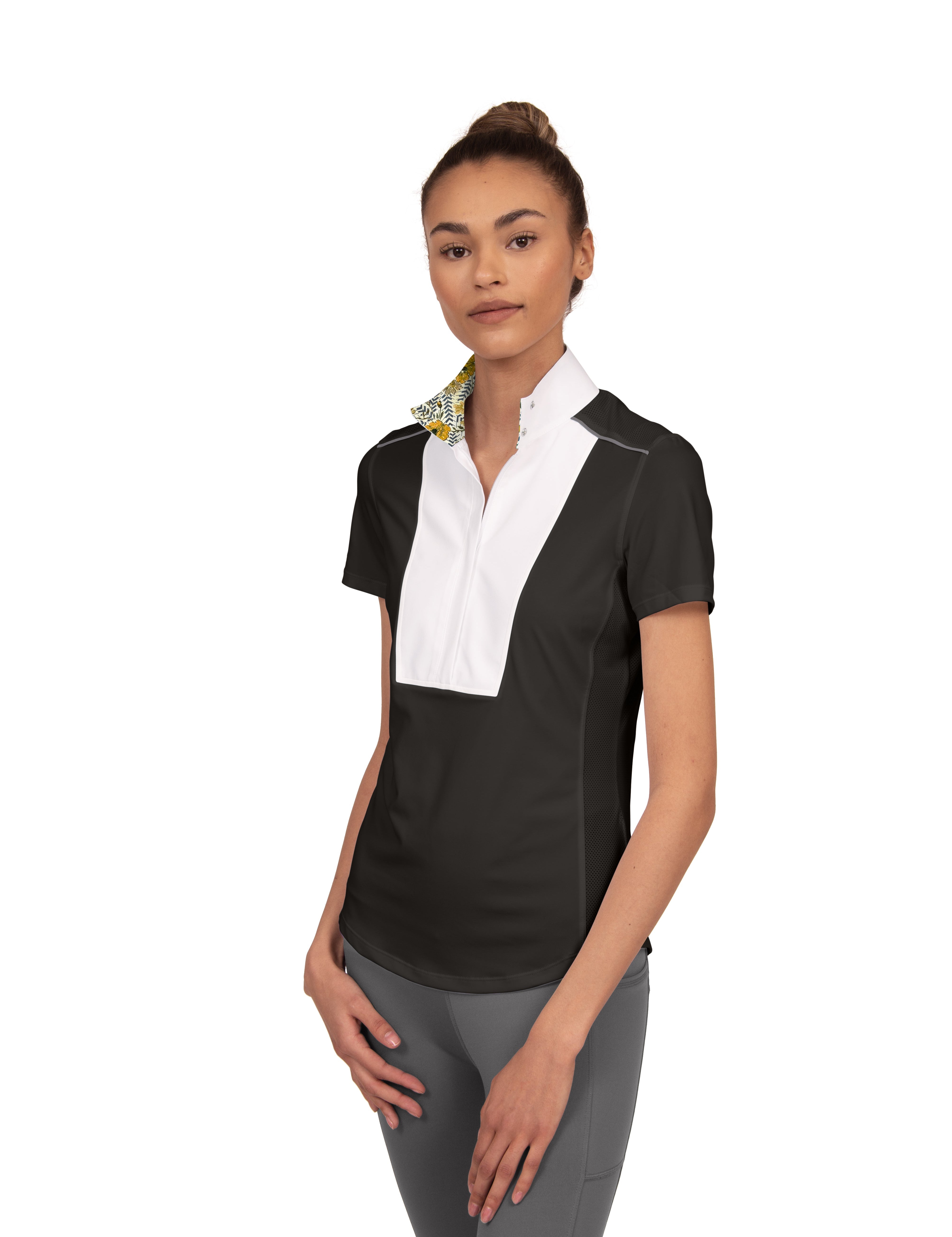 Chestnut Bay SkyCool® Liberty Show Short Sleeve Shirt - Chestnut Bay - Equiluxe Tack