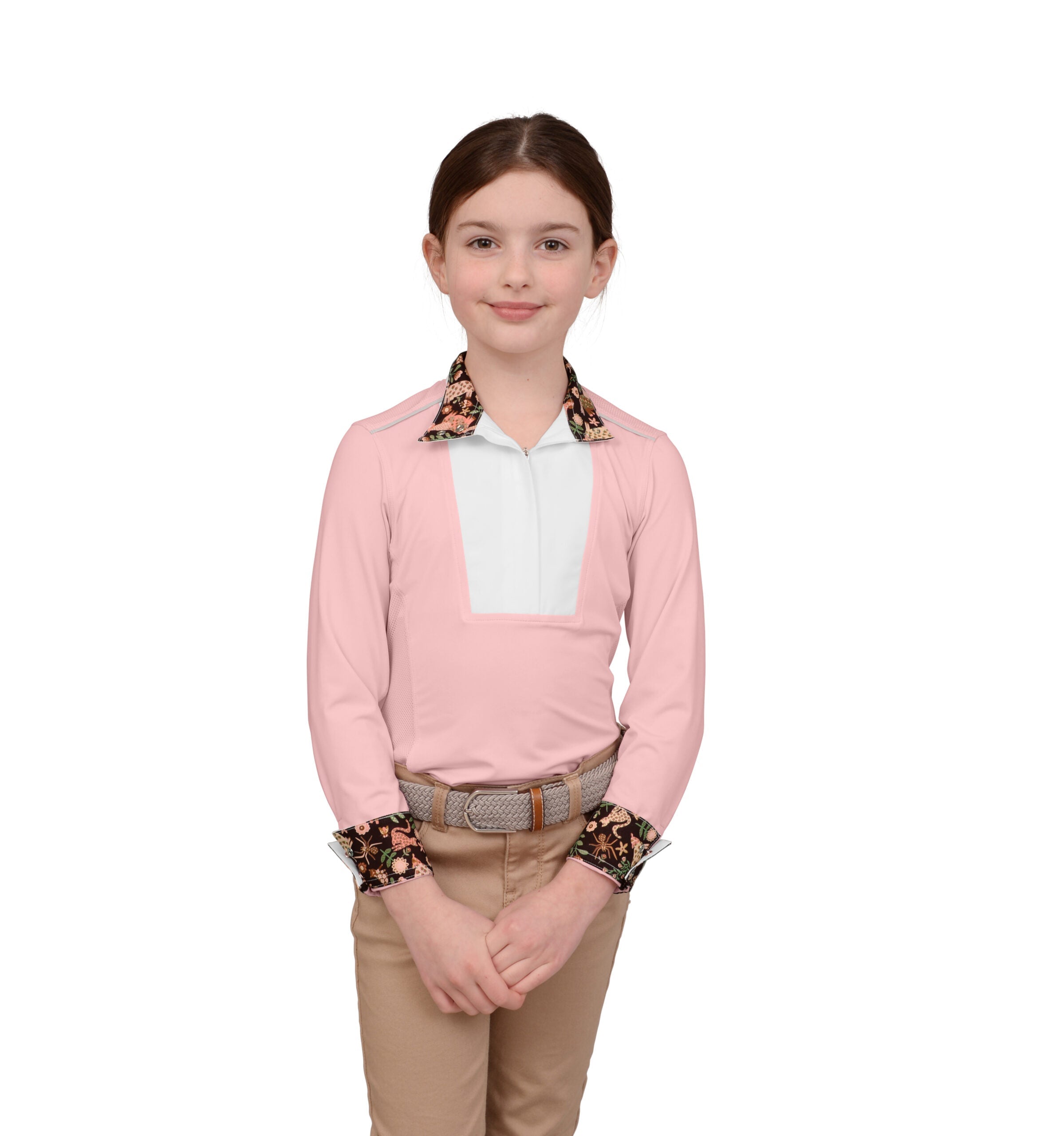 Chestnut Bay SkyCool® Liberty Youth Show Shirt - Chestnut Bay - Equiluxe Tack