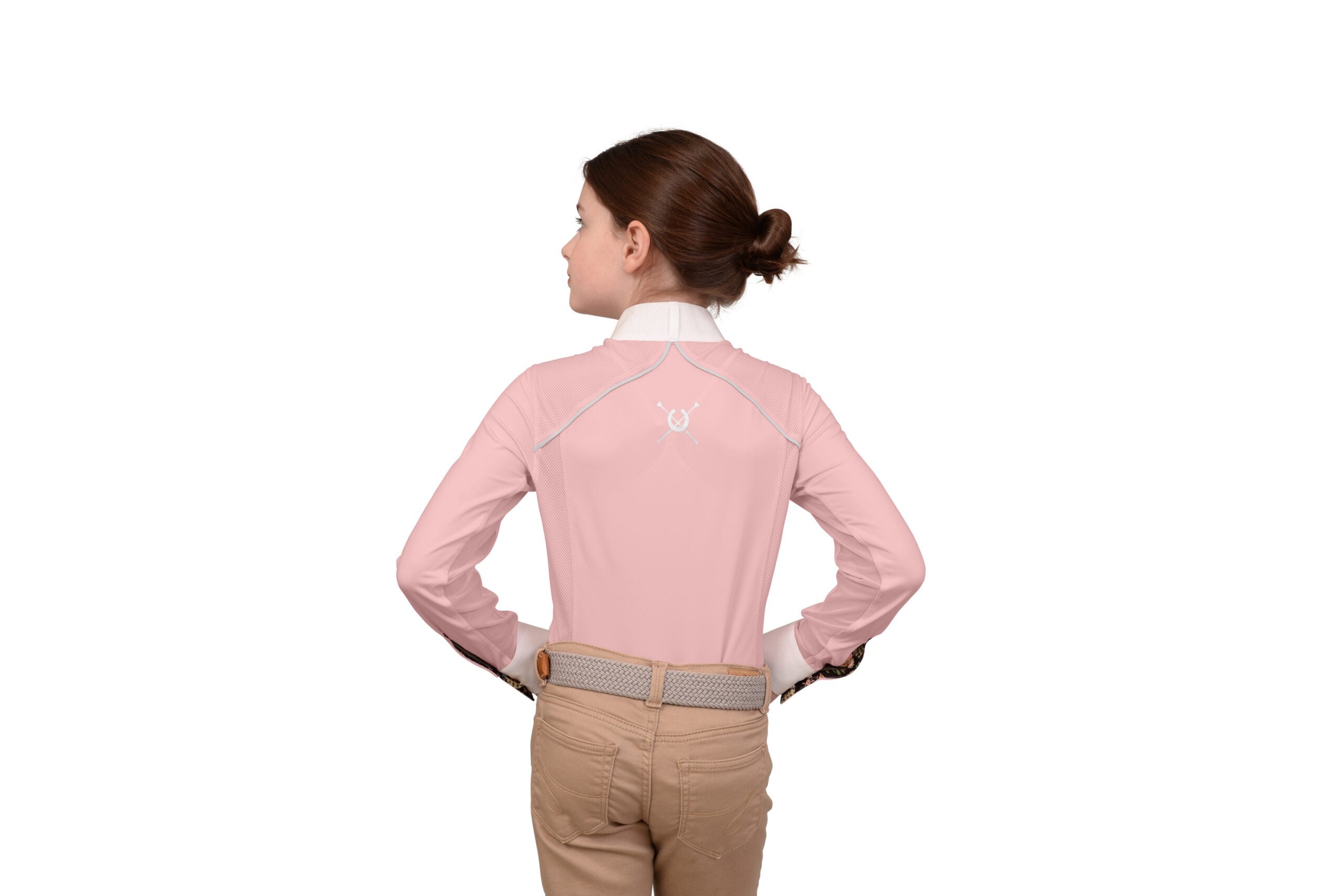 Chestnut Bay SkyCool® Liberty Youth Show Shirt - Chestnut Bay - Equiluxe Tack