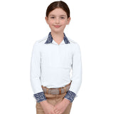 Chestnut Bay SkyCool® Liberty Youth Show Shirt - Chestnut Bay - Equiluxe Tack