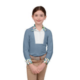 Chestnut Bay SkyCool® Liberty Youth Show Shirt - Chestnut Bay - Equiluxe Tack