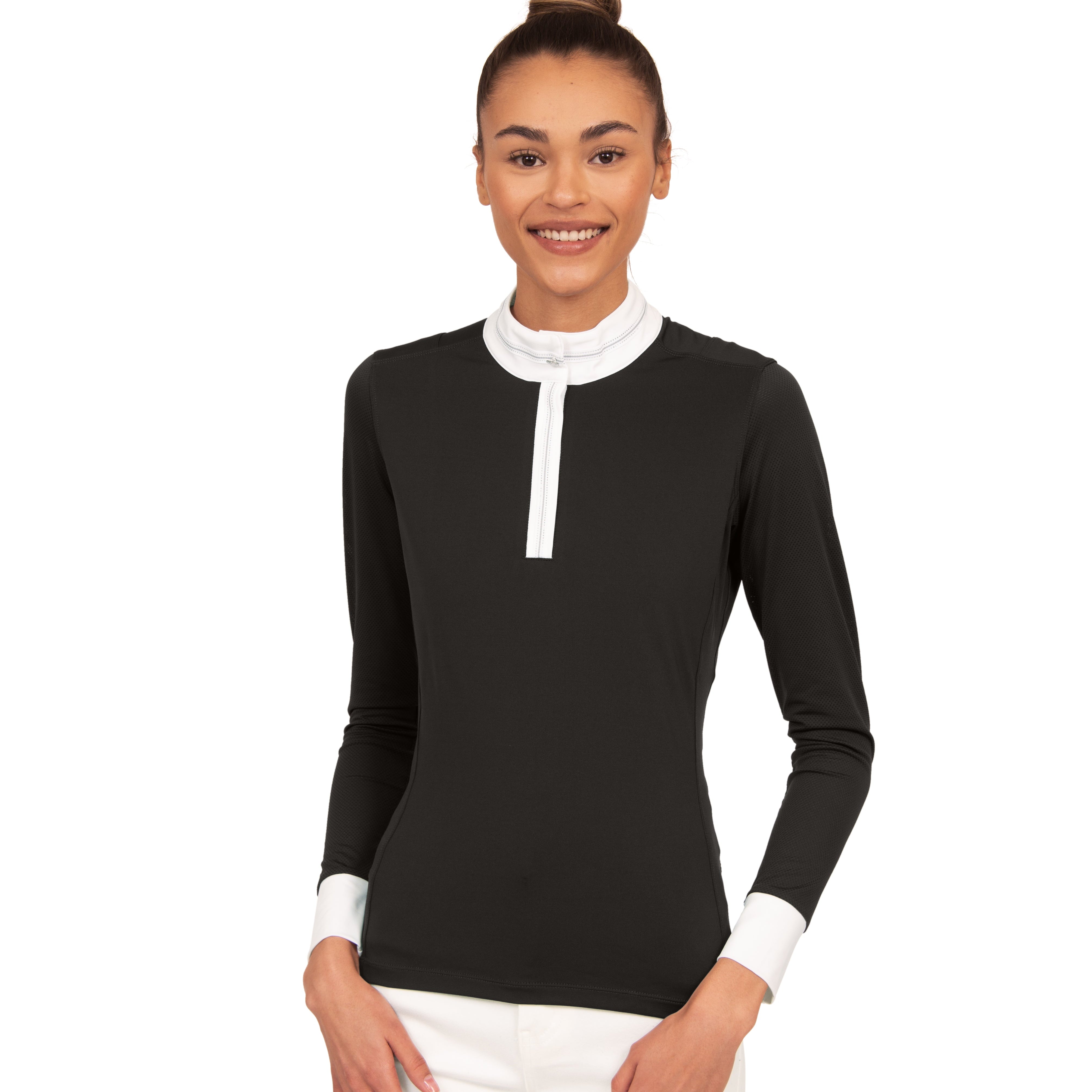 Chestnut Bay SkyCool® Long Sleeve Show Shirt - Chestnut Bay - Equiluxe Tack