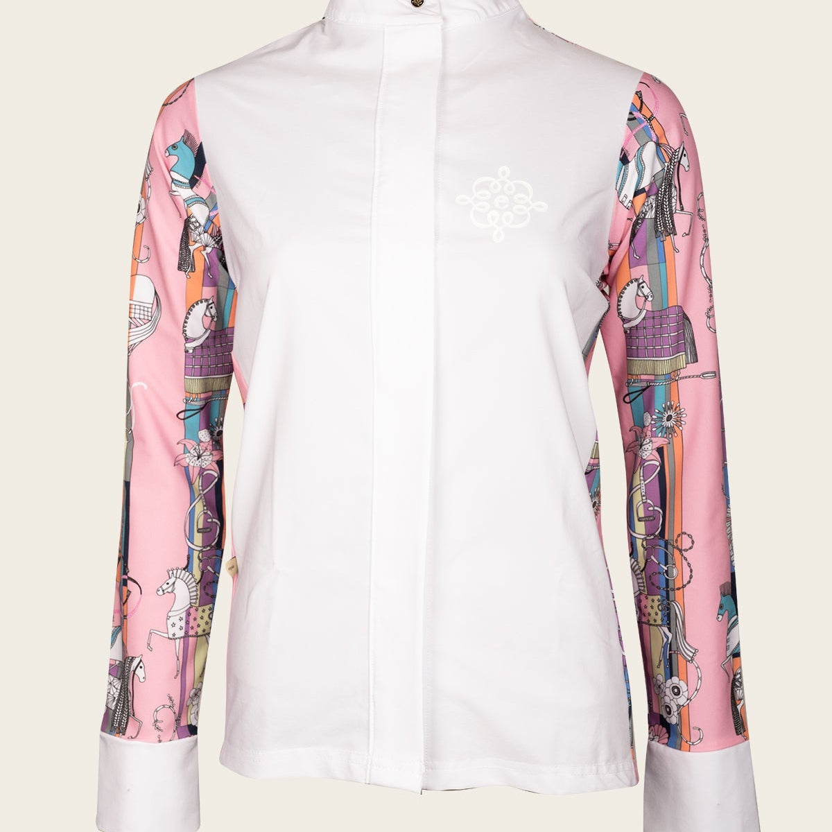 Cheval Celebration Quarter Zip Show Shirt - Espoir Equestrian - Equiluxe Tack