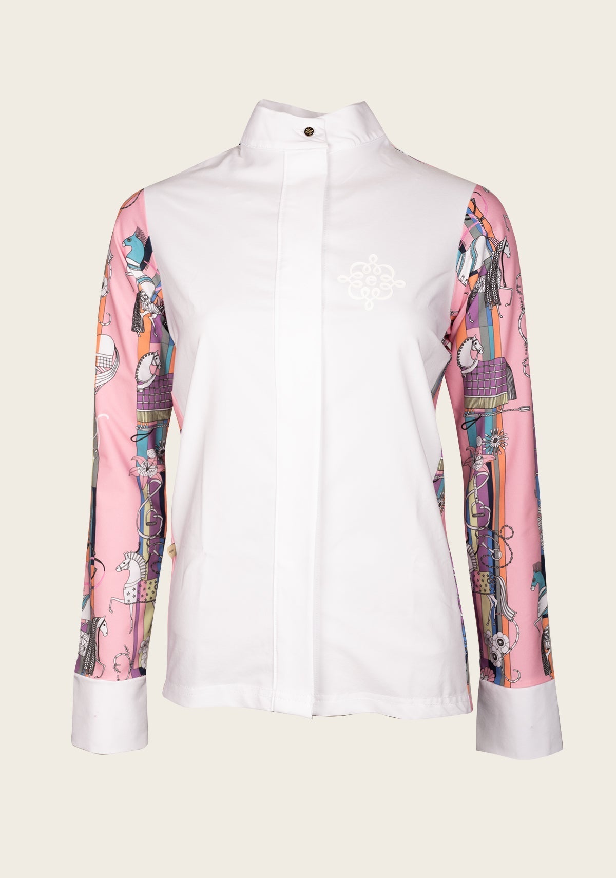 Cheval Celebration Quarter Zip Show Shirt - Espoir Equestrian - Equiluxe Tack