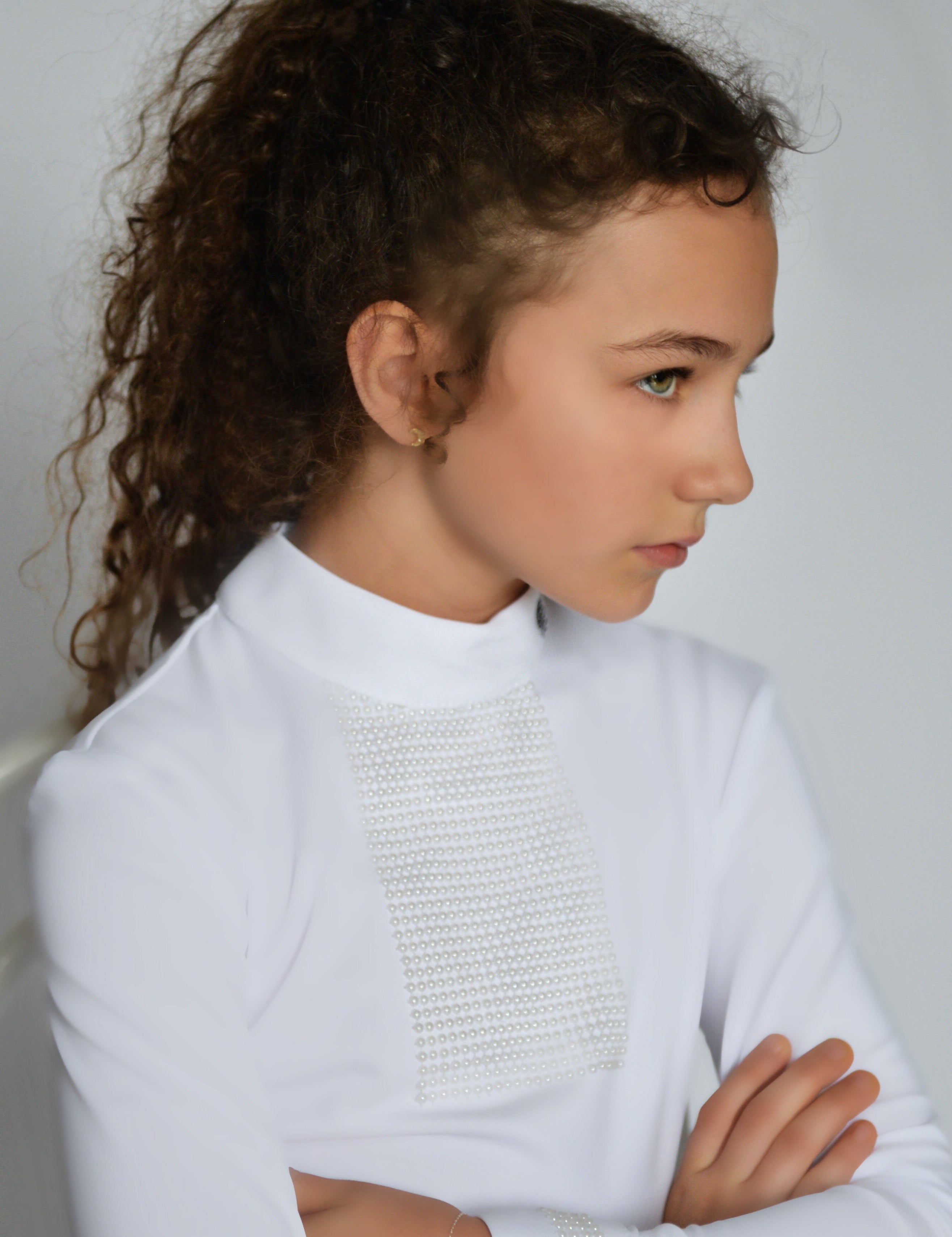 Children's Equestrian Show Shirt JADORE KIDS Design By Dalia - Equiluxe Tack - Equiluxe Tack