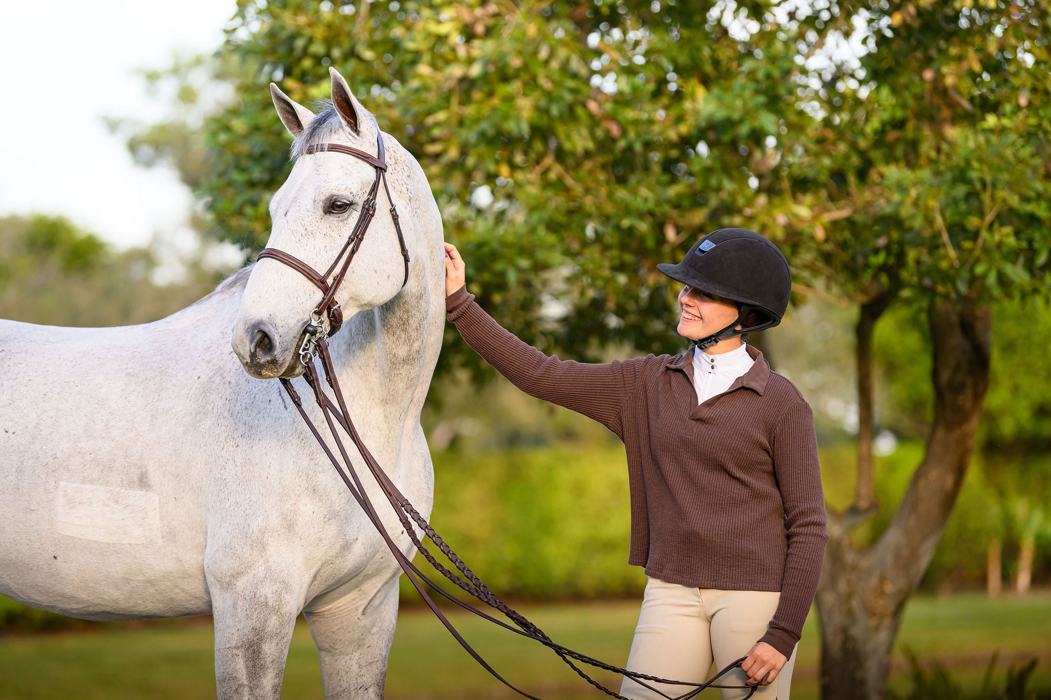Coco Waffle Polo - Euphoric Equestrian - Equiluxe Tack
