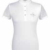 Competition shirt Cecile FP, white, 46/3XL - Equiluxe Tack - Equiluxe Tack