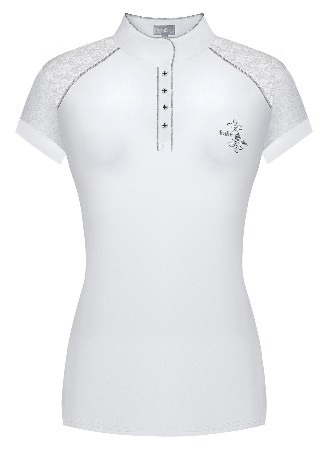 Competition shirt FP ANITA SS white 44 - Equiluxe Tack - Equiluxe Tack